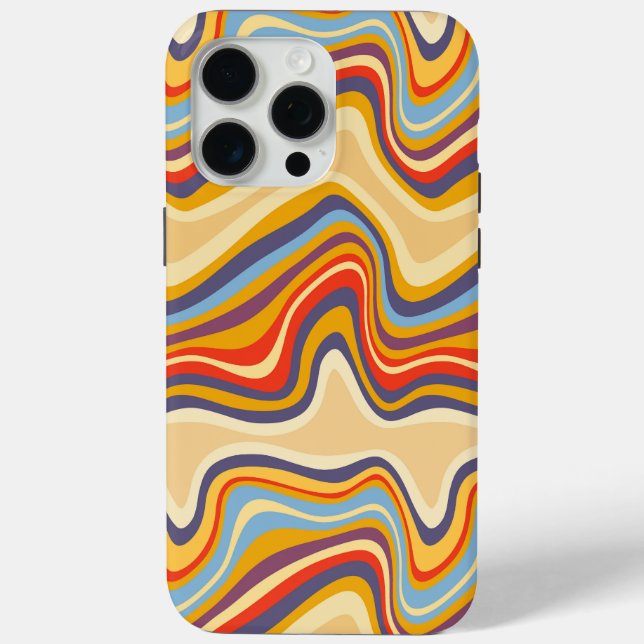retro wave seaside Case-Mate iPhone case (Back)