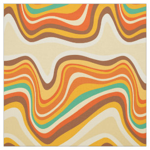 retro wave warm fabric