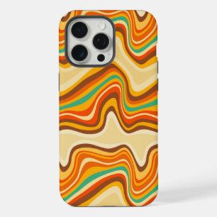 retro wave warm iPhone 15 pro max case