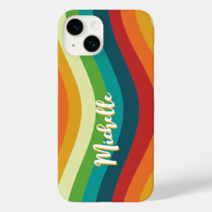 Retro Waves 70s Retro Vintage Name Case-Mate iPhone 14 Case