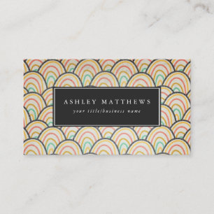 Retro Waves Business Card
