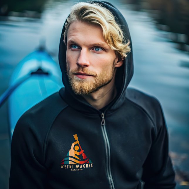 Retro Weeki Wachee Kayaking Hoodie (Creator Uploaded)