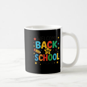 Retro Welcome Back To School Teacher Appreciation Coffee Mug