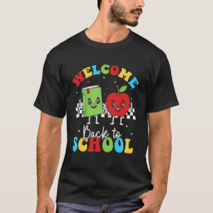 Retro Welcome Back To School Teacher Appreciation T-Shirt