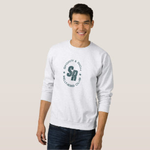 Retro Wellness Club Sporty Fashion Men Sweatshirt