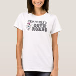 Retro Western 50th Rodeo Birthday T-Shirt<br><div class="desc">Giddy up for a milestone celebration with this retro western-themed 50th rodeo birthday t-shirt! Personalise it with ease and get ready to rustle up some fun!

Retro Western 50th Rodeo Birthday T-Shirt</div>