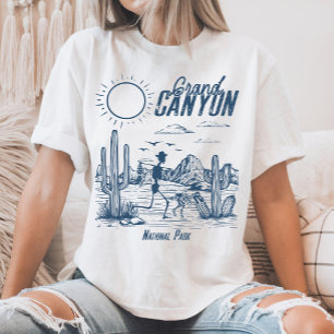 Retro Western Grand Canyon National Park Valley T-Shirt