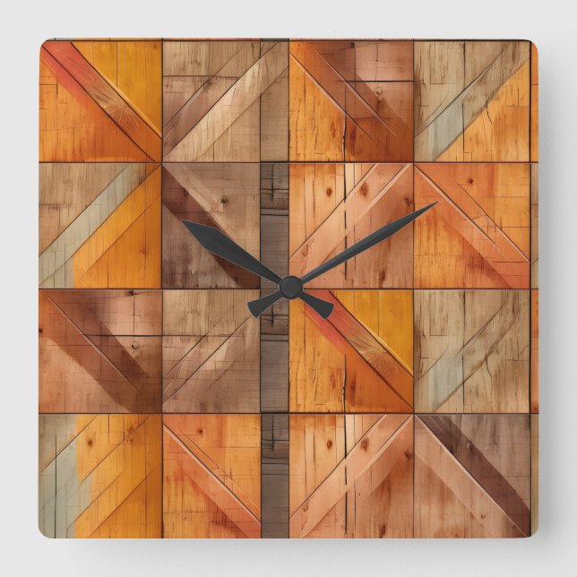 Retro Western Wall Clock (Front)
