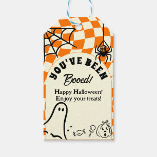 Retro We've Been Booed You've Been Booed Game Gift Tags
