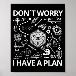 Retro What Part Of Dont You Understand Funny Math  Poster