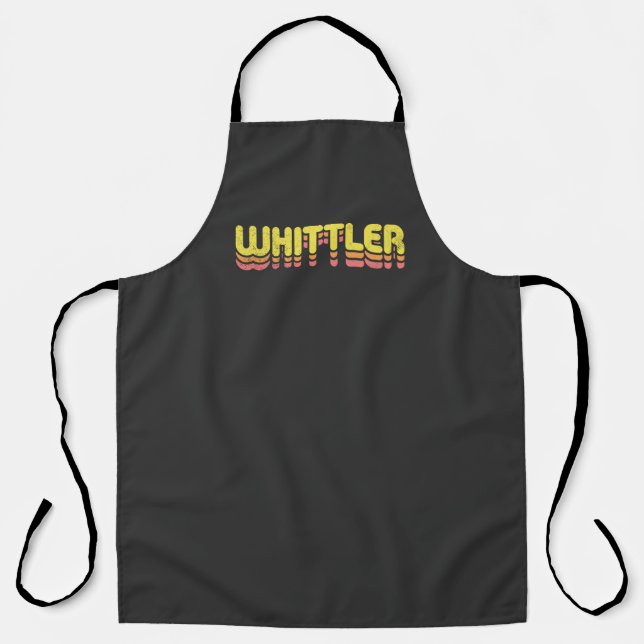Retro Whittler Apron (Front)