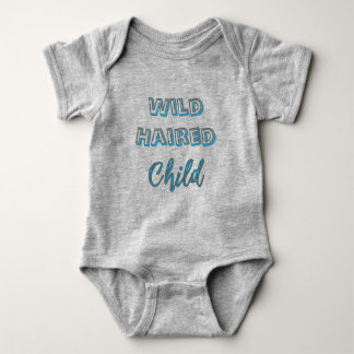 Retro Wild Haired Child  T-Shirt Baby Bodysuit