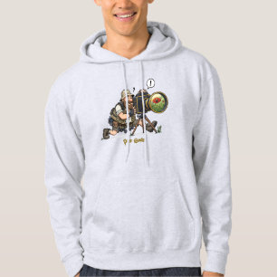 Retro Wildlife Photographer Illustration Hoodie