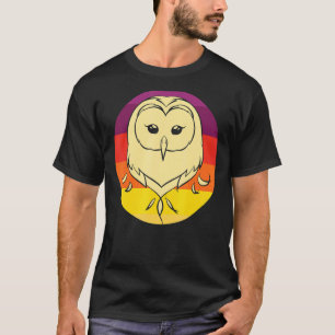 Retro Wise Bird Animal Forest Owl 1 T-Shirt