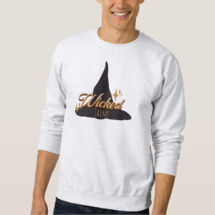 Retro Witch Hat Wicked Name   Sweatshirt