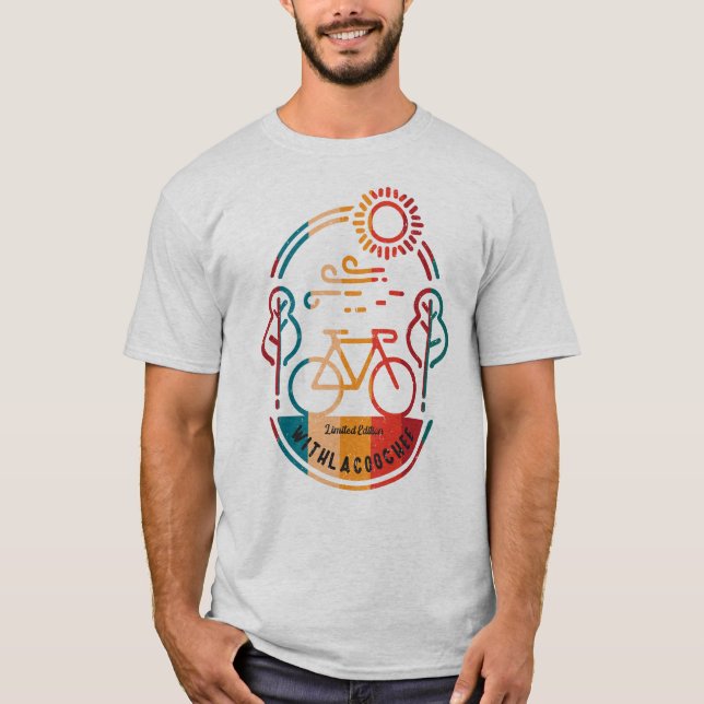 Retro Withlacoochee Bike Trail T-Shirt (Front)