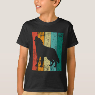 Retro Wolf  T-Shirt
