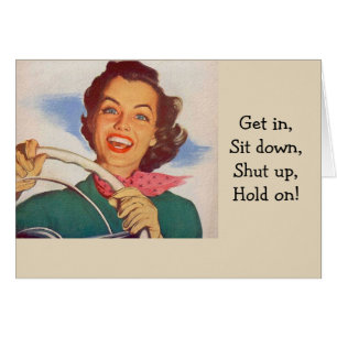 Retro Woman - Crazy Driver,