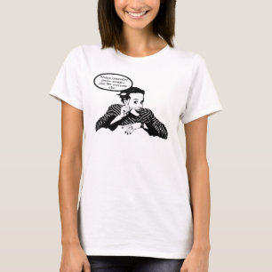 Retro Woman Humour T-Shirt