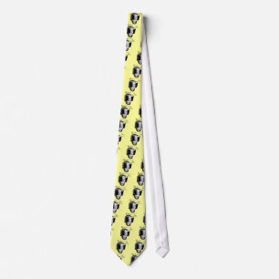 Retro Woman with Blinders Tie