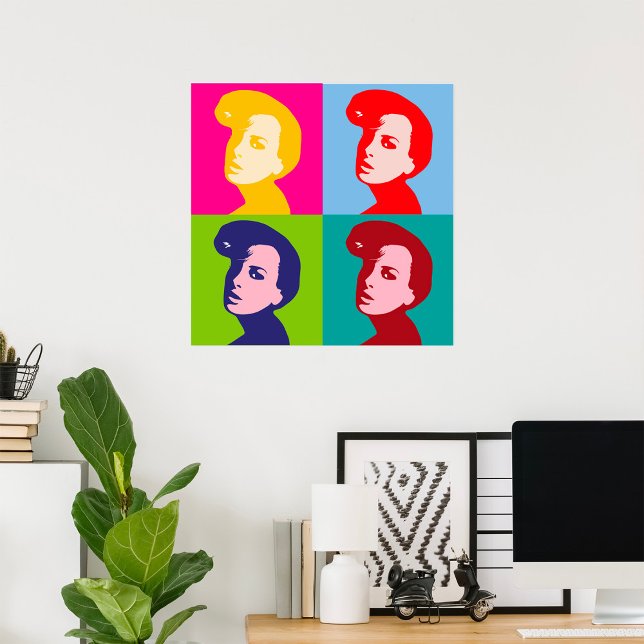 Retro Women Pop Art Poster (Creator Uploaded)
