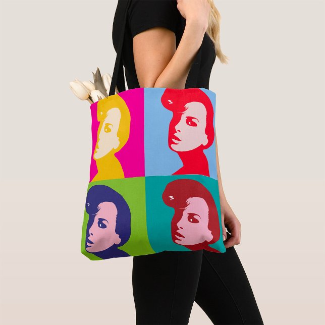 Retro Women Pop Art Tote Bag (Creator Uploaded)