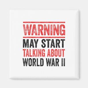Retro World War Two Shirt Ww2 Shirt History Teache Magnet