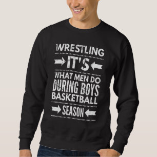 Retro Wrestling Shirt Costume Wrestler Real Mens