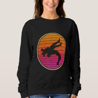 Retro Wrestling Wrestler Sweatshirt