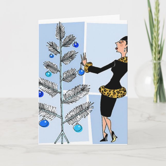 retro-xmas holiday card (Front)