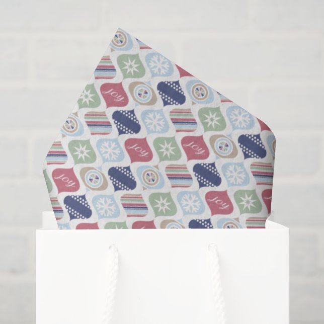 Retro Xmas Vintage Luxe Tissue Paper (Gift Bag)