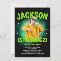 Retro Y2K Bootleg Rap Custom Photo Birthday Party