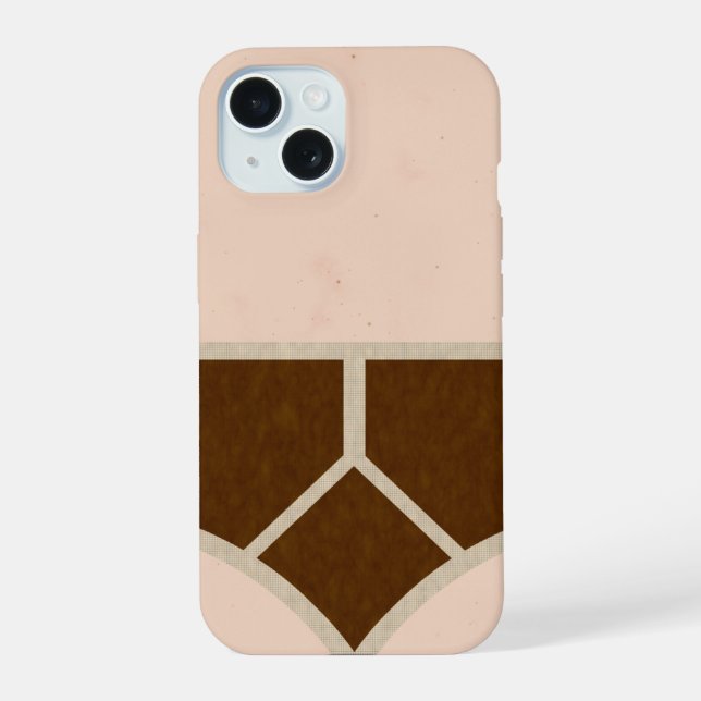 Retro Y Front Pants iPhone 15 Case (Back)