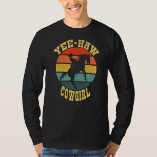 Retro Yee Haw Howdy Western Country Southern Cowgi T-Shirt