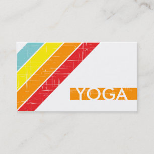 retro YOGA Business Card