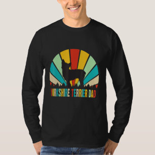 Retro Yorkshire Terrier Dad Yorkshire Terrier T-Shirt
