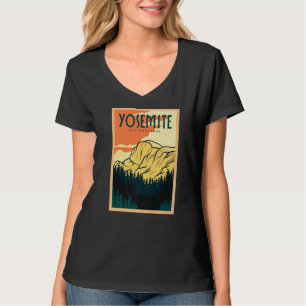 Retro Yosemite  National Park California  2 T-Shirt