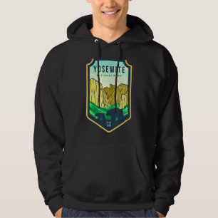 Retro Yosemite National Park California Hoodie