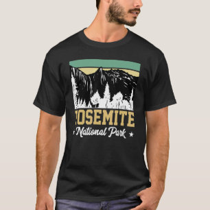 Retro Yosemite National Park US Vintage California T-Shirt
