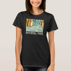 Retro Yosemite National Park Us Vintage California T-Shirt