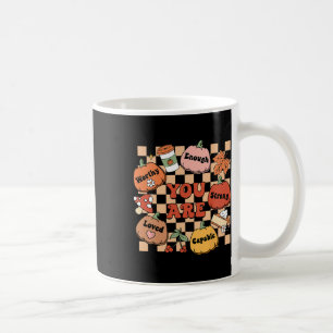 Retro You Are Pumpkin Fall School Counsellor Thank Coffee Mug