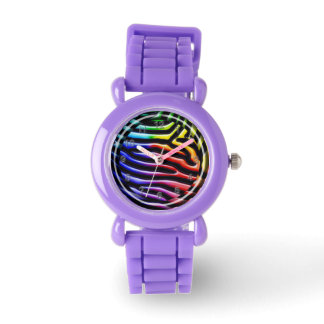 Retro Zebra 1 Watch & Numeral Options