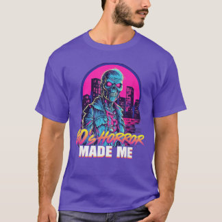 Retro Zombie Vintage Undead 80s Horror Movies Made T-Shirt