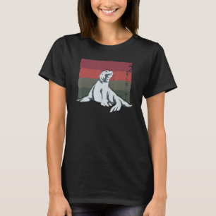 Retro Zoo Animal Sea Lion Lover Seal T-Shirt