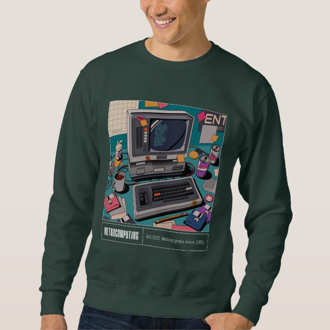 Retrocomputing Sweatshirt (Front)