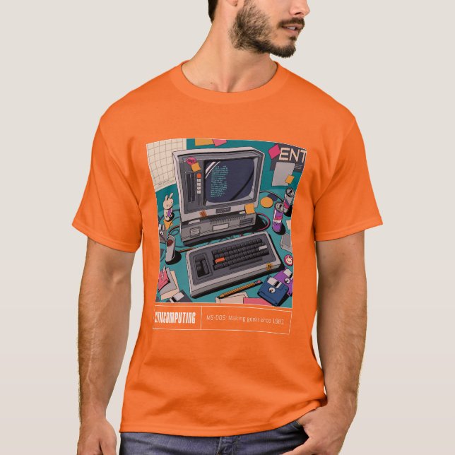 Retrocomputing T-Shirt (Front)