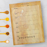 Retrofuturistic Steampunk Airship Keys Gears Decor Notepad<br><div class="desc">Retrofuturistic Steampunk Airship Keys Gears Decor</div>
