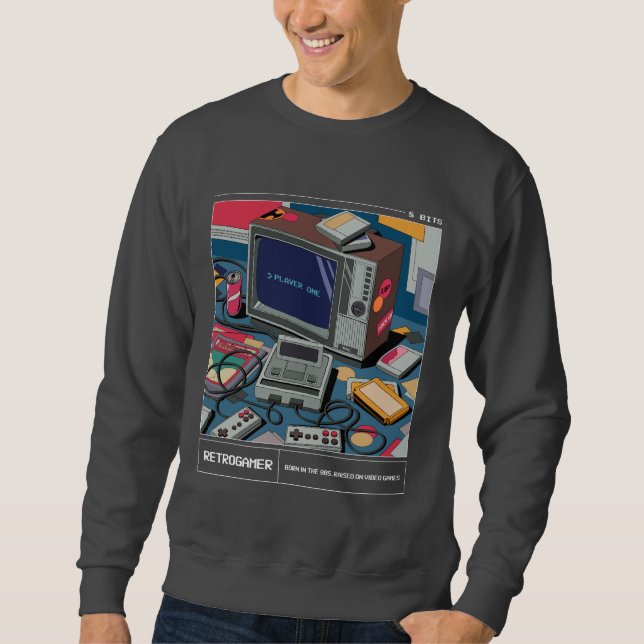 Retrogamer Sweatshirt (Front)