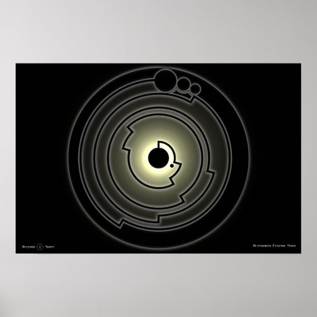 Retrograding Ptolemaic Order Poster (Front)