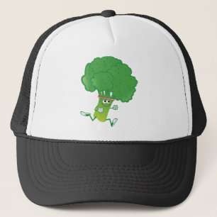 Retron Running Broccoli Trucker Hat